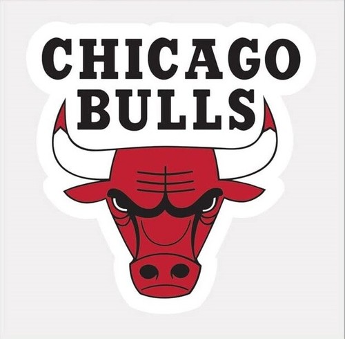 Decalcomania nba chicago - chicago, bulls