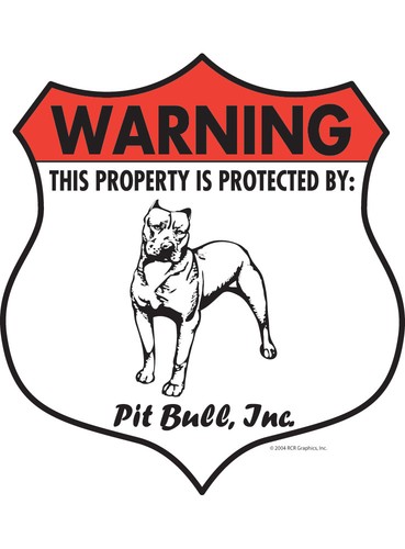 Attenzione pit bull property - bull,