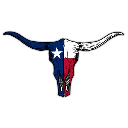 Adesivo bandiera texas - bandiera,